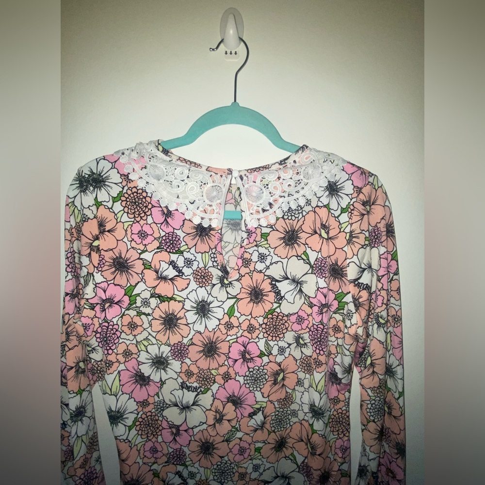 Alison Andrews | Women/Junior Dress | Small | Floral | Midi | Stretch | NWT - Picture 3 of 13